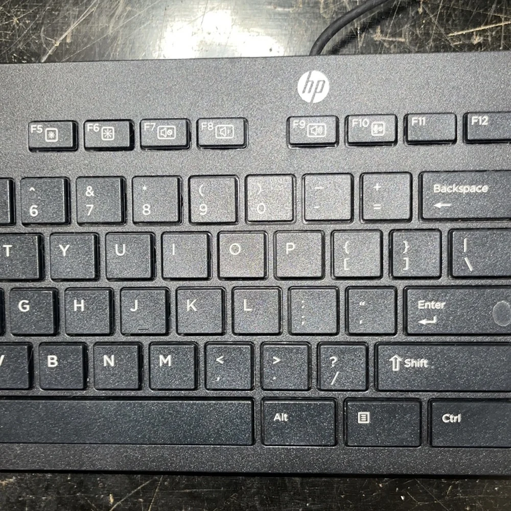 HP Hewlett Packard USB Business Slim KeyBoard